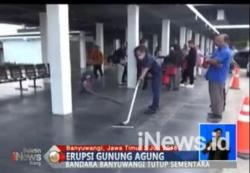 Pascakembali Erupsi, Bandara Banyuwangi Ditutup Sementara