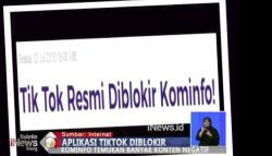 Banyak Mudarat, Kominfo Resmi Blokir Aplikasi Tik Tok