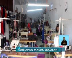 Tahun Ajaran Baru, Pengusaha Konveksi Seragam Kebanjiran Order