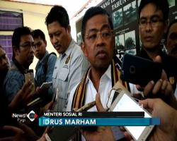 Mensos Beri Bantuan Logistik 4 Bulan untuk Pengungsi Gunung Agung