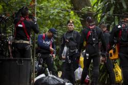 Evakuasi 13 Orang Terjebak di Gua Thailand Makan Waktu 2-3 Hari