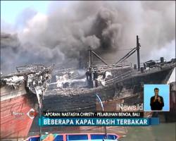 40 Kapal Terbakar, Kapolda Bali Periksa 13 ABK dan Saksi Mata