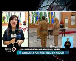 Mendagri Lantik Wagub Aceh Pengganti Irwandi