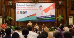 Relawan Inginkan Pak Dirman dan Mbak Ida Terus Berjuang Bangun Jateng