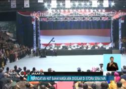 Kepolisian Rayakan HUT Bhayangkara Ke-72 di Istora Senayan