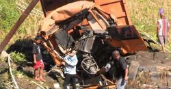 Truk Terjun ke Sawah di Semarang, Sopir Luka Parah Terjepit Kabin