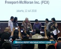 Rebut Saham 51 Persen, Ini Perjanjian Pemerintah dengan Freeport