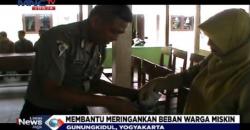 Terpanggil Bantu Sesama, Bripka Budi Galang Bantuan bagi Warga Miskin