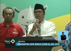 Kemenpora Kucurkan Bonus untuk Zohri Rp250 Juta