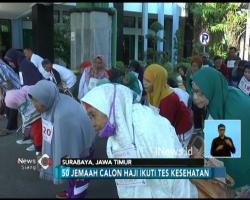 50 Jemaah Calon Haji asal Surabaya Jalani Tes Kesehatan