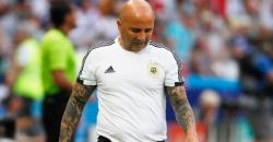 Timnas Argentina Babak Belur di Piala Dunia 2018, Sampaoli Dipecat