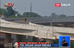 Proyek Pembangunan Tol Desari Ditargetkan Rampung Akhir Juli