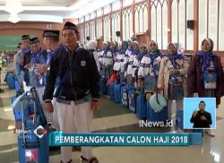 3 Kloter Calon Haji Diberangkatkan ke Tanah Suci