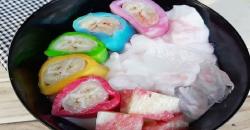 Segarnya Mencicipi Es Pisang Pelangi, Praktis Dibuat di Rumah