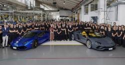 Lamborghini Rayakan 19.000 Unit Produksi Huracan dan Aventador