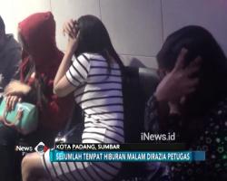 Satpol PP Tangkap 40 Wanita di Tempat Hiburan Malam Ilegal