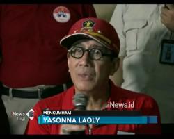 Menkumham Pimpin Langsung Razia di Lapas Sidoarjo