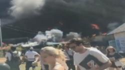 Puluhan Bangunan Vila Mewah di Kuta Selatan Ludes Terbakar