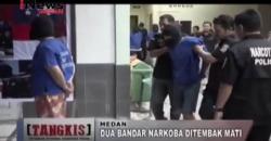 Polisi Tembak Mati 2 Bandar Narkoba Jaringan Internasional di Medan