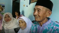 Kakek Penjaga Makam Berusia 91 Tahun Ini Jadi Calhaj Tertua Banyumas