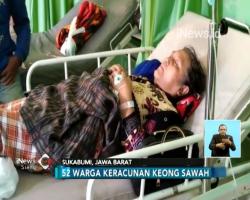 52 Warga Sukabumi Diduga Keracunan Keong Sawah, 1 Tewas