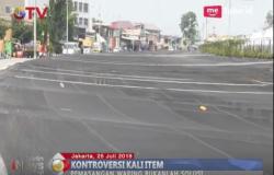 Baru Sepekan Dipasang, Jaring Kali Item Sudah Bolong dan Bersampah