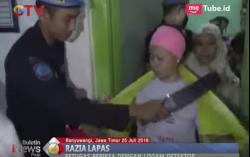 Antisipasi Pelanggaran, Lapas Kelas II B Banyuwangi Gelar Razia