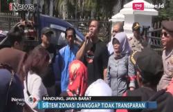 Zonasi Tak Transparan, Puluhan Wali Murid di Jabar Berunjuk Rasa