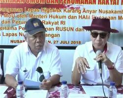 Yasona Tegaskan Napi Koruptor Tak Akan Dikirim ke Lapas Nusakambangan