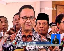 Anies Baswedan: Kali Item Disemprot Penghilang Bau Bukan Pewangi