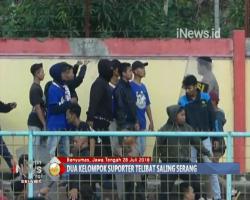 Suporter Persibas Banyumas dan PSCS Cilacap Bentrok Pascapertandingan