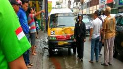 Angkot Tabrak Sepeda Motor di Medan akibat Rem Blong, 1 Orang Tewas