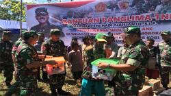 Bantuan Kemanusiaan Suku Mausu Ane dari TNI Tiba di Pulau Seram