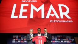 Resmi Diperkenalkan, Lemar Pilih Atletico karena 2 Orang Ini