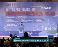 Hadiri Seminar IPB, Ini yang Disampaikan Airlangga Hartarto