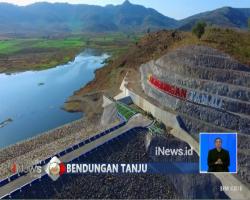 Resmikan Bendungan Tanju, Jokowi Optimistis Pertanian NTB Meningkat