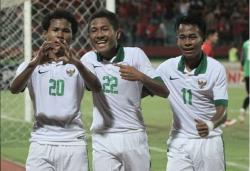 Babak I: 2 Gol Bagus Kahfi Bawa Timnas U-16 Ungguli Myanmar