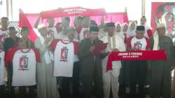 Ulama dan Warga di Cianjur Deklarasi Dukung Jokowi 2 Periode