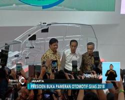 Resmikan GIIAS 2018, Jokowi Dukung Produk Otomotif Dalam Negeri