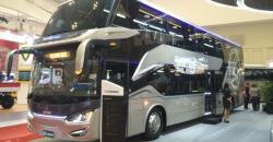 GIIAS, Bus Legacy SR2 Double Decker 100 Persen Karya Anak Indonesia
