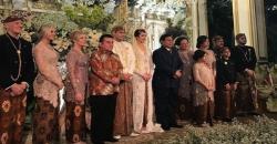 Halimah Hadir Berikan Restu di Akad Nikah Panji Trihatmodjo dan Varsha