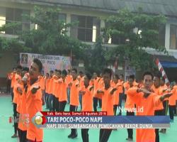 130 Napi di Batu Bara Antusias Ikuti Tari Poco-Poco