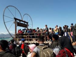 1200 Turis Asing dan Lokal Dievakuasi dari Kepulauan Gili di Lombok