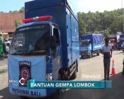 Tagana Bali Kirim Bantuan Logistik dan Tenaga Ahli ke Lombok