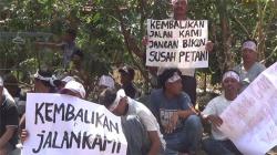 Tuntut JPO, Warga 2 Desa di Kendal Geruduk Proyek Tol Batang-Semarang