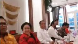 Berkemeja Putih, Jokowi Pimpin Pertemuan Koalisi di Plataran