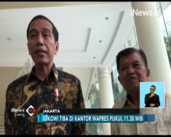 Presiden Jokowi Mendadak Sambangi Kantor JK
