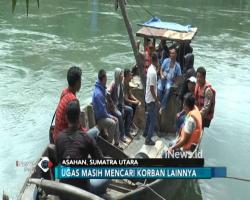 Begini Proses Evakuasi 2 dari 4 Mahasiswa yang Hilang di Sungai Asahan