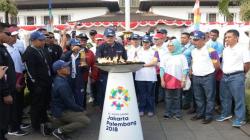Lepas Api Obor, Iriawan Pastikan Semua Venue Asian Games Sudah Siap