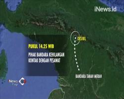 Begini Kronologis Pesawat Dimonim Air Hilang Kontak di Oksibil